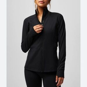 Fabletics Trinity, performance Black Jacket size small
